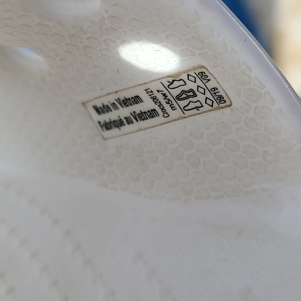 Crocs‎ Classic Slide Sandals womens size 7 White slides summer pool beach - Picture 8 of 11